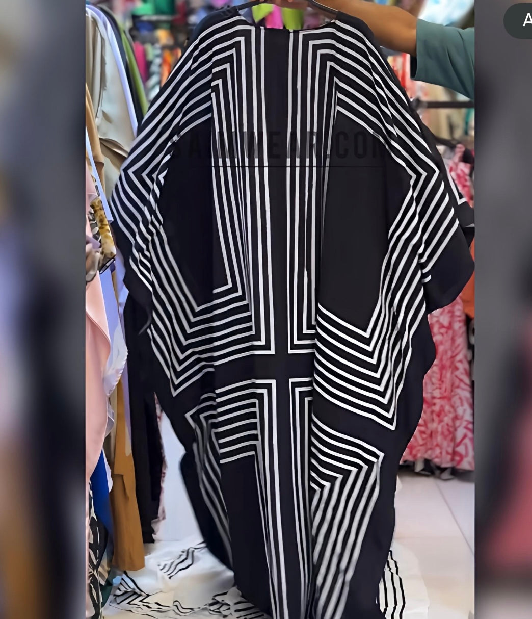 Silk Kaftaan Dress
