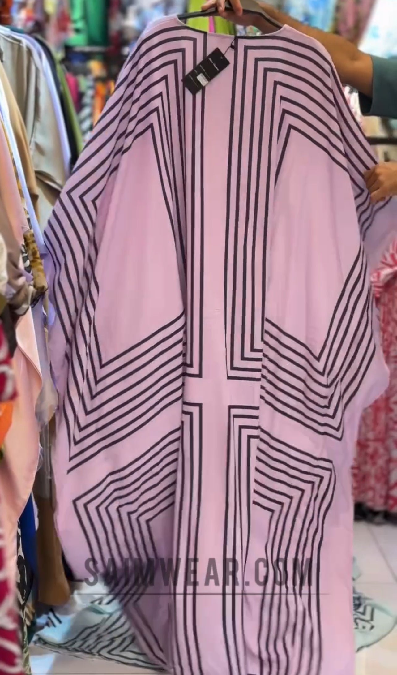 Silk Kaftaan Dress