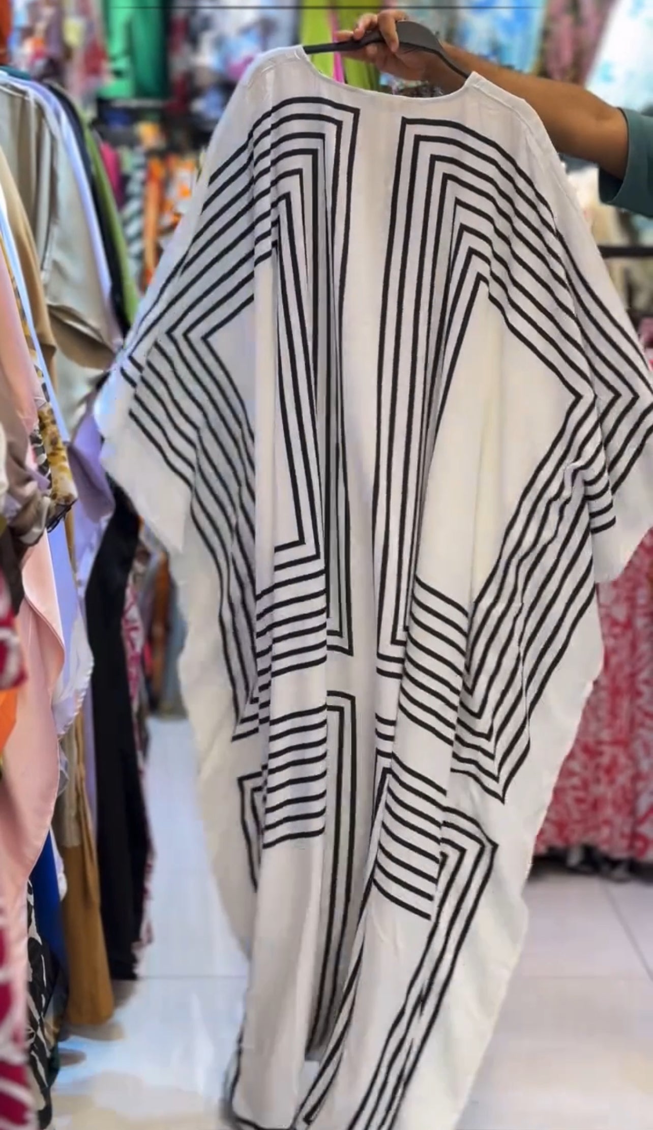 Silk Kaftaan Dress