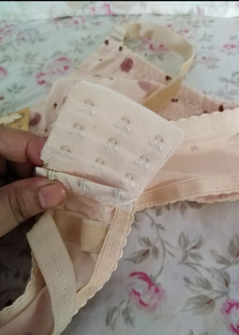PACK OF 2 STRETCHABLE COTTON DOUBLE LAYERED NON WIRED PRINTED BRA
