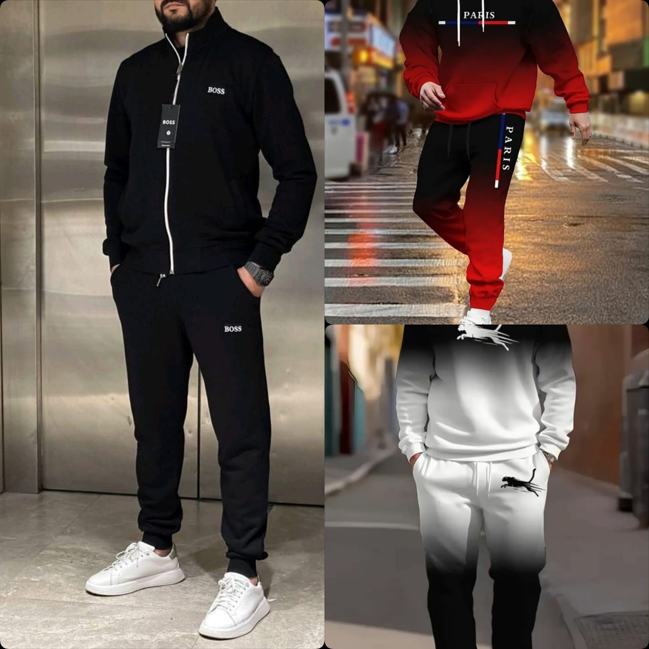 Pack of 3 Premium Men’s Tracksuits | Autumn & Winter Collection | 98684