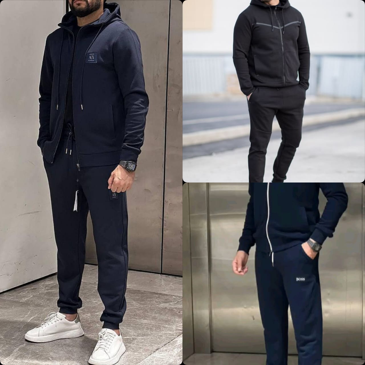 Pack of 3 Premium Men’s Tracksuits | Autumn & Winter Collection | 98680