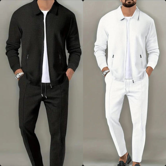 Pack of 2 Autumn/Winter Men’s Tracksuit Sets – Long Sleeve Sweatshirt & Joggers 76538