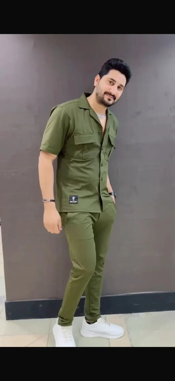 2 Pcs Collar Style Tracksuit LI-15